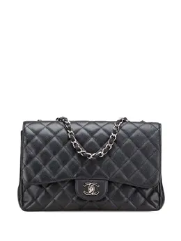 CHANEL Pre-Owned: Чёрная сумка 
