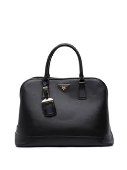 Prada Pre-Owned: Чёрная сумка 