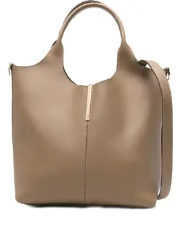 Tod's: Коричневая сумка-шоппер 