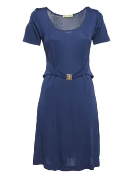Versace Pre-Owned: Платье с коротким рукавом 