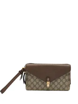 Gucci Pre-Owned: Коричневый клатч 