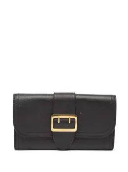 Burberry Pre-Owned: Чёрный кошелёк 