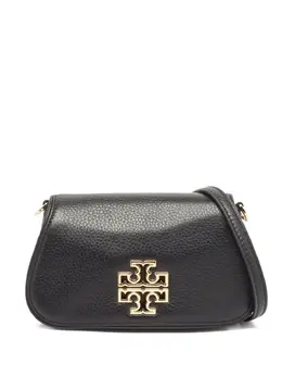 Tory Burch: Чёрная сумка через плечо 