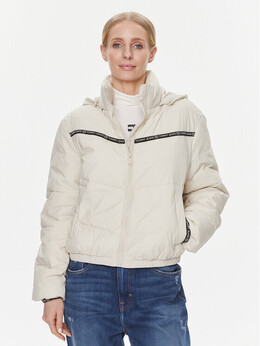 Tommy Jeans: Бежевая куртка 