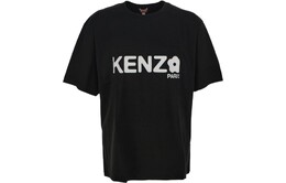 Kenzo: Чёрная футболка 