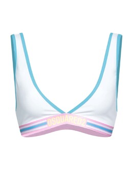 Dsquared2: Белый бюстгальтер 