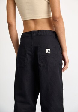 Carhartt WIP: Чёрные брюки 