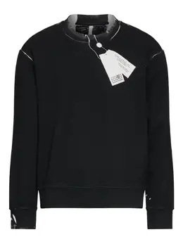 MM6 Maison Margiela: Хлопковый свитшот 