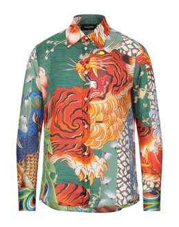 Dsquared2: Зелёная рубашка 