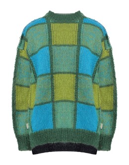 Marni: Зелёный свитер 