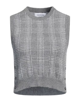 Thom Browne: Серый свитер 