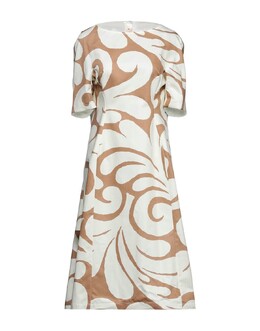 Marni: Коричневое платье 