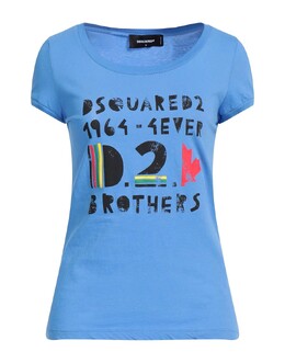 Dsquared2: Голубая футболка 