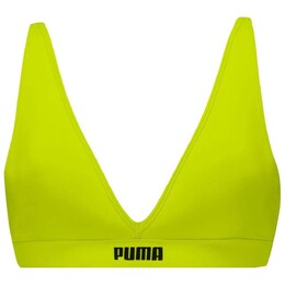 PUMA: Зелёный бюстгальтер 
