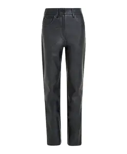 Calvin Klein Jeans: Брюки из экокожи 