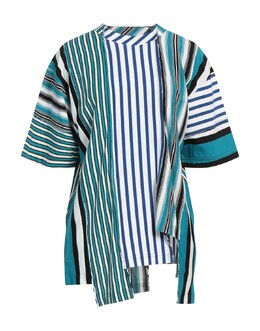 Marni: Синяя футболка 