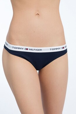 Tommy Hilfiger: Тёмные шлёпанцы 