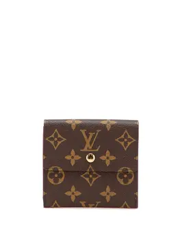 Louis Vuitton Pre-Owned: Коричневый кошелёк 