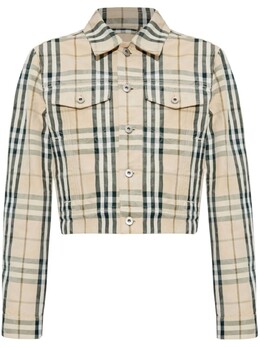 Burberry: Короткая куртка 