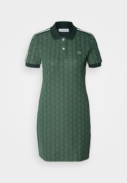 Lacoste: Зелёное платье 