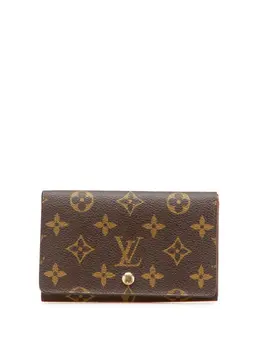 Louis Vuitton Pre-Owned: Коричневый кошелёк 