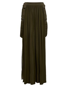 Max Mara: Зелёная юбка 