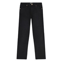 Wrangler: Чёрные джинсы 