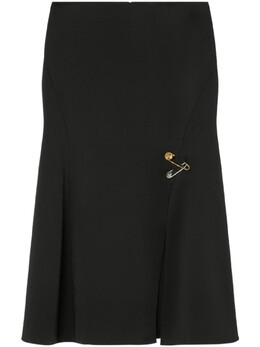 Versace: Юбка  Safety Pin миди