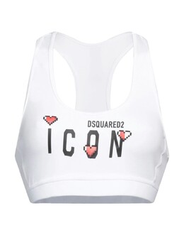 Dsquared2: Белый бюстгальтер 
