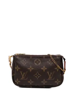 Louis Vuitton Pre-Owned: Коричневая сумка 