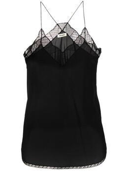 Zadig&Voltaire: Кружевное топ 