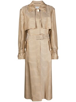 Lanvin: Плащ в клетку 