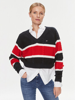 Tommy Jeans: Многоцветный свитер 