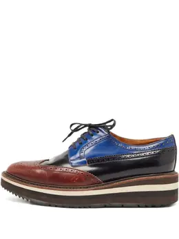 Prada Pre-Owned: Чёрные лоферы 