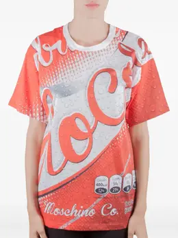 Moschino Pre-Owned: Футболка с принтом 