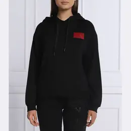 Armani Exchange: Чёрная толстовка 