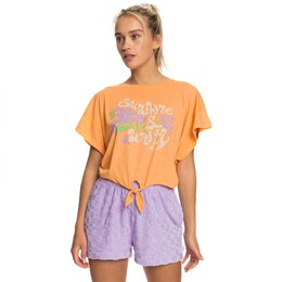 Roxy: Оранжевая футболка 