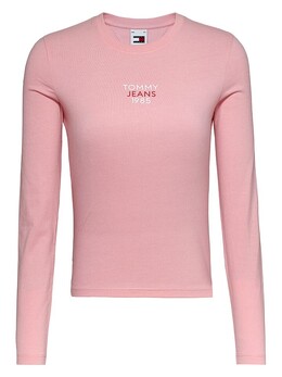 Tommy Jeans: Розовый свитшот 