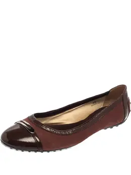 Tod's: Коричневые балетки 