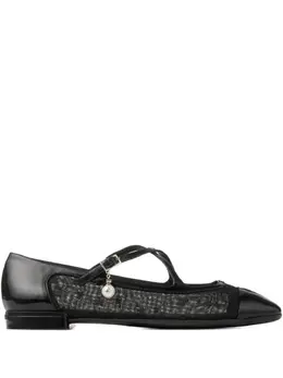 Jimmy Choo: Чёрные балетки 
