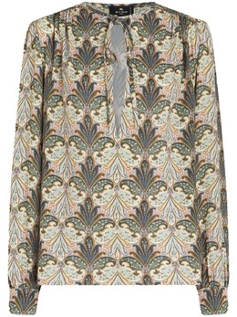 Etro: Блуза с принтом 