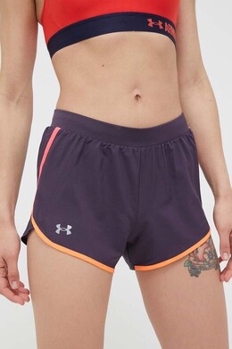 Under Armour: Фиолетовые шорты 