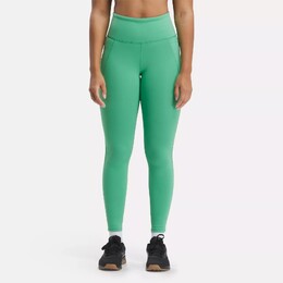 Reebok: Зелёные легинсы 