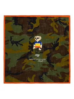 Polo Ralph Lauren: Зелёный шарф 