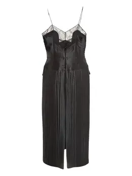 Fendi Pre-Owned: Кружевное платье 