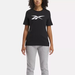 Reebok: Чёрная футболка 