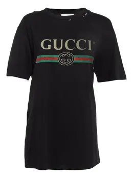 Gucci Pre-Owned: Футболка с принтом 