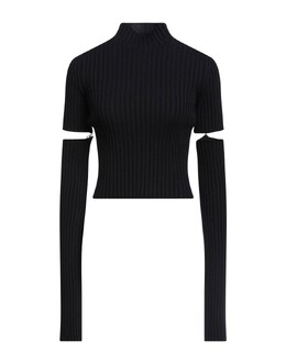 Balenciaga: Синий свитер 