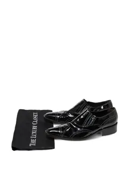 Giorgio Armani Pre-Owned: Чёрные лоферы 
