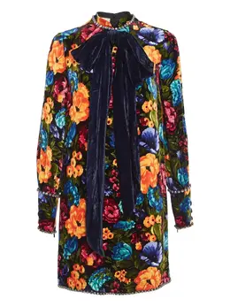 Gucci Pre-Owned: Бархатное платье 